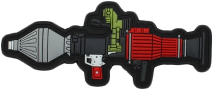 Detalle de Uijokdef PVC Tactical Patch, 3.74 x 1.5 in