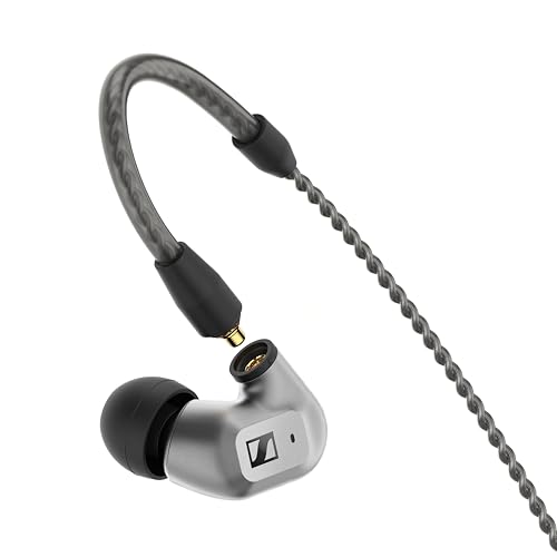 Detalle de Sennheiser IE 200: auriculares intraurales de alta fidelidad con doble afinación y diseño ergonómico