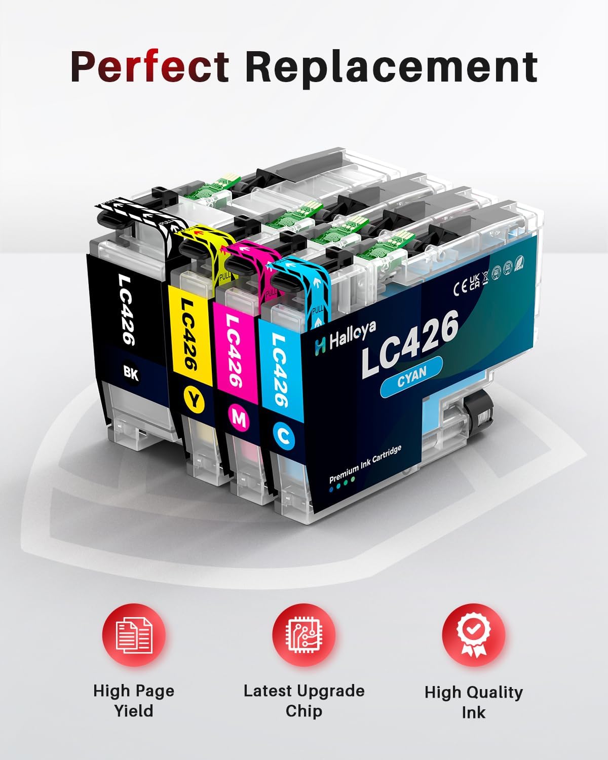 Detalle 2 de Halloya LC426 Cartouches 4 Pack đź–¨