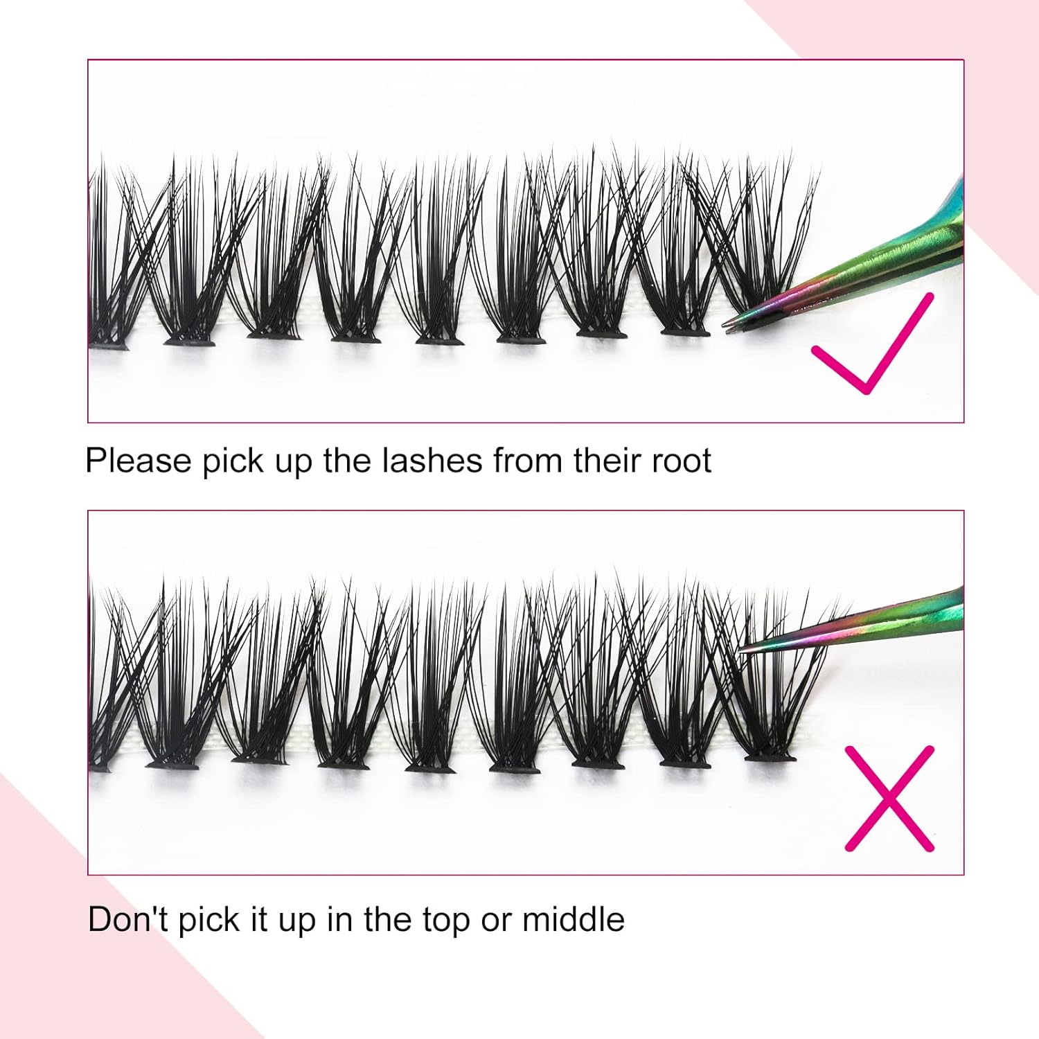 Thumbnail 6 de Ciglia Fadlash 12mm 120 pezzi Ciuffetti DIY