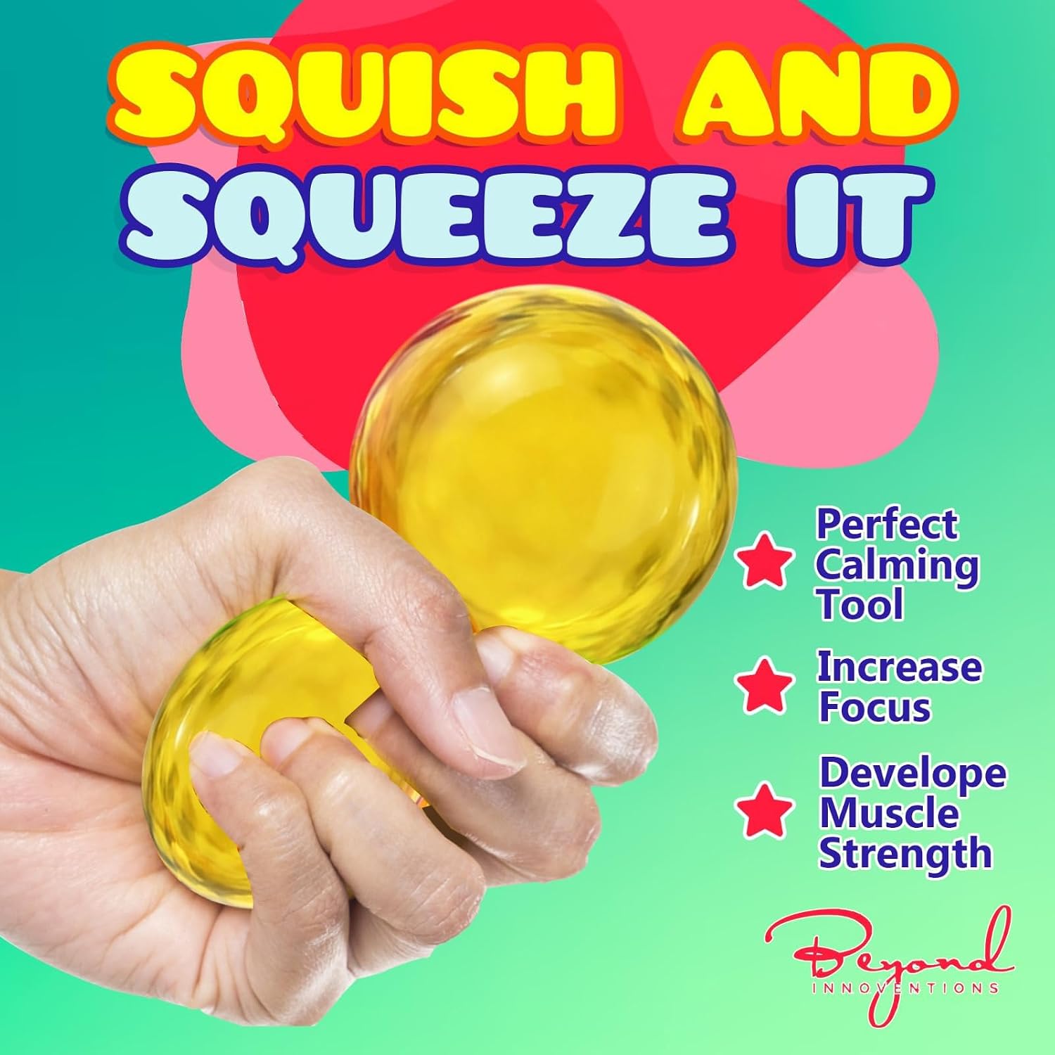 Thumbnail 4 de Stress Balls for Adults 18-Pack XL fidget balls