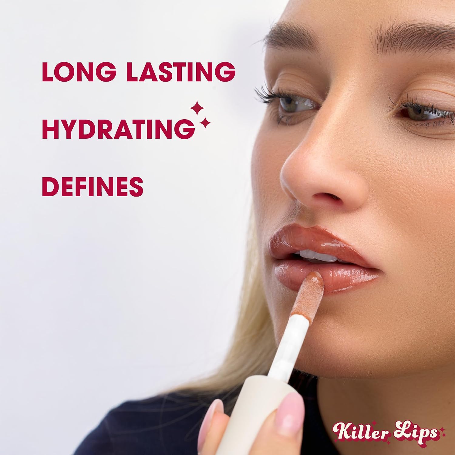 Detalle 2 de Killer Lips Pucker Up Lip Kit - Brown Sugar: lucentezza, nutrimento e comfort