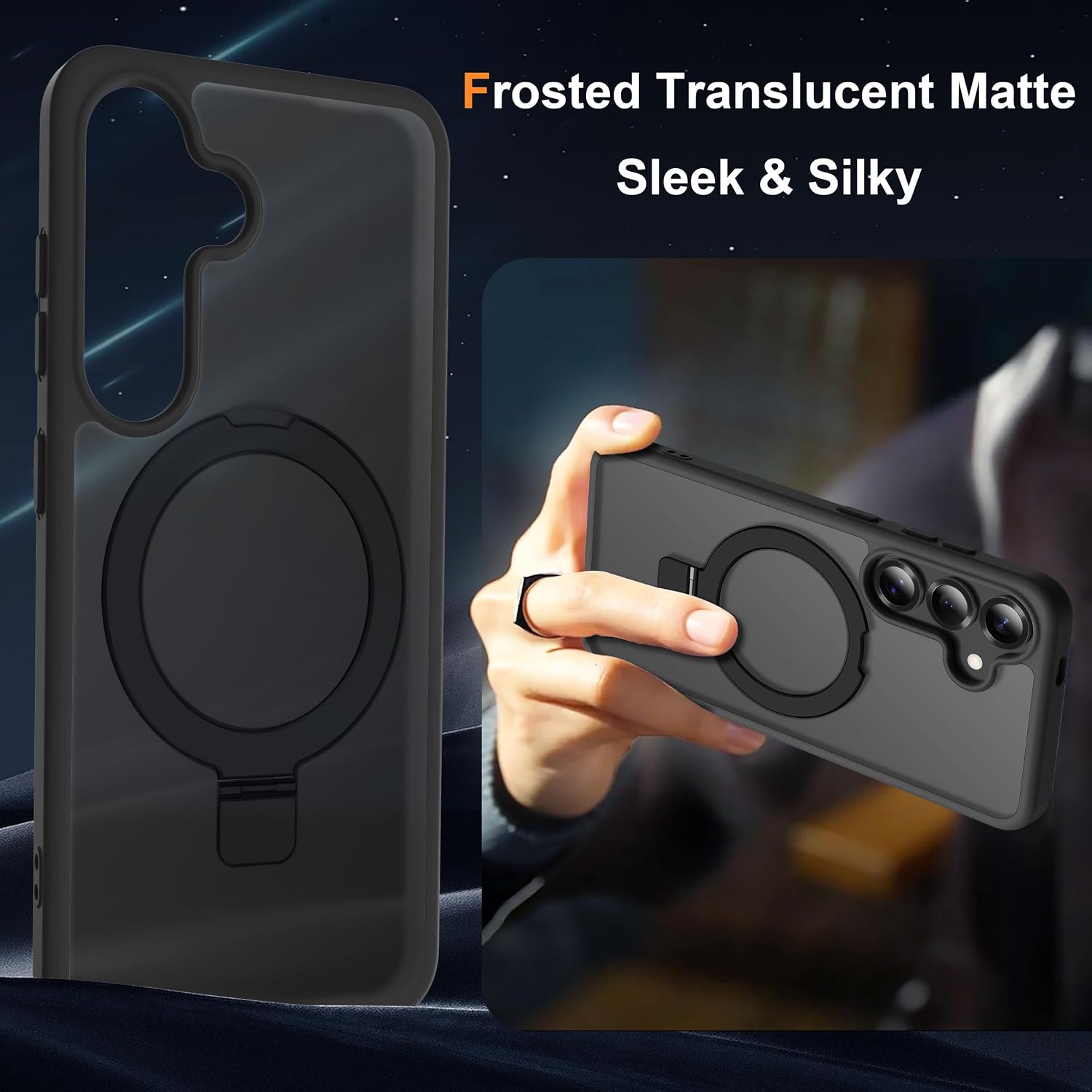 Thumbnail 5 de ORETECH Magnetic Phone Case for Galaxy S25 Plus