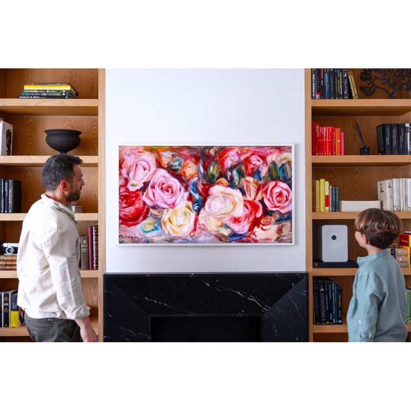 Detalle 2 de Samsung QLED The Frame LS03HE 65" 4K: arte y cine en casa con modo galería