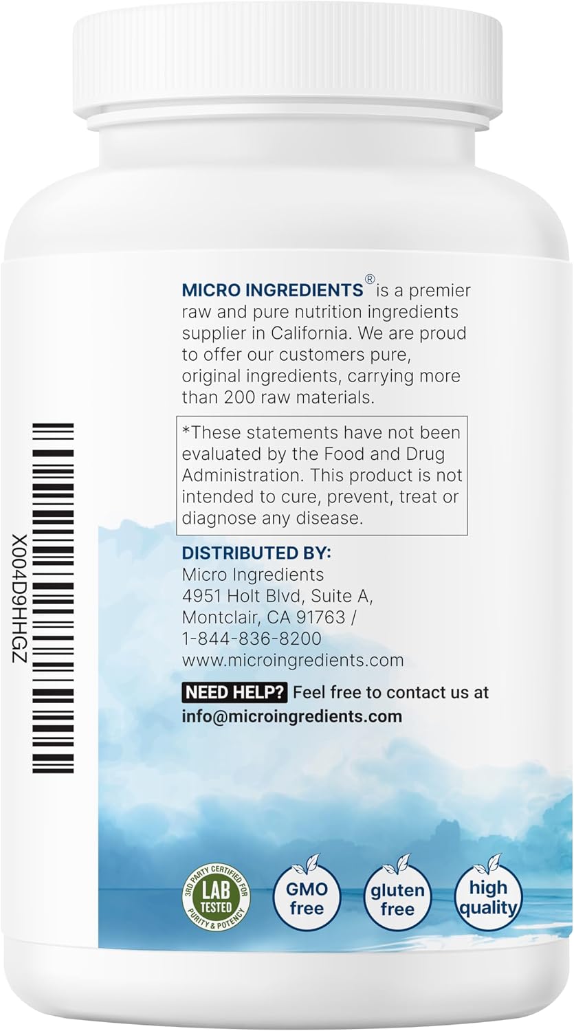 Thumbnail 6 de Micro Ingredients Magnesium Oxide Capsules, 500 Capsules