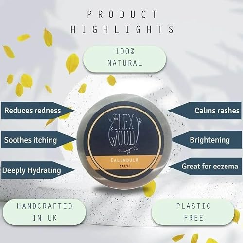 Detalle 2 de The Ilex Wood Calendula Salve: All-Natural Skin Balm for Everyday Irritation