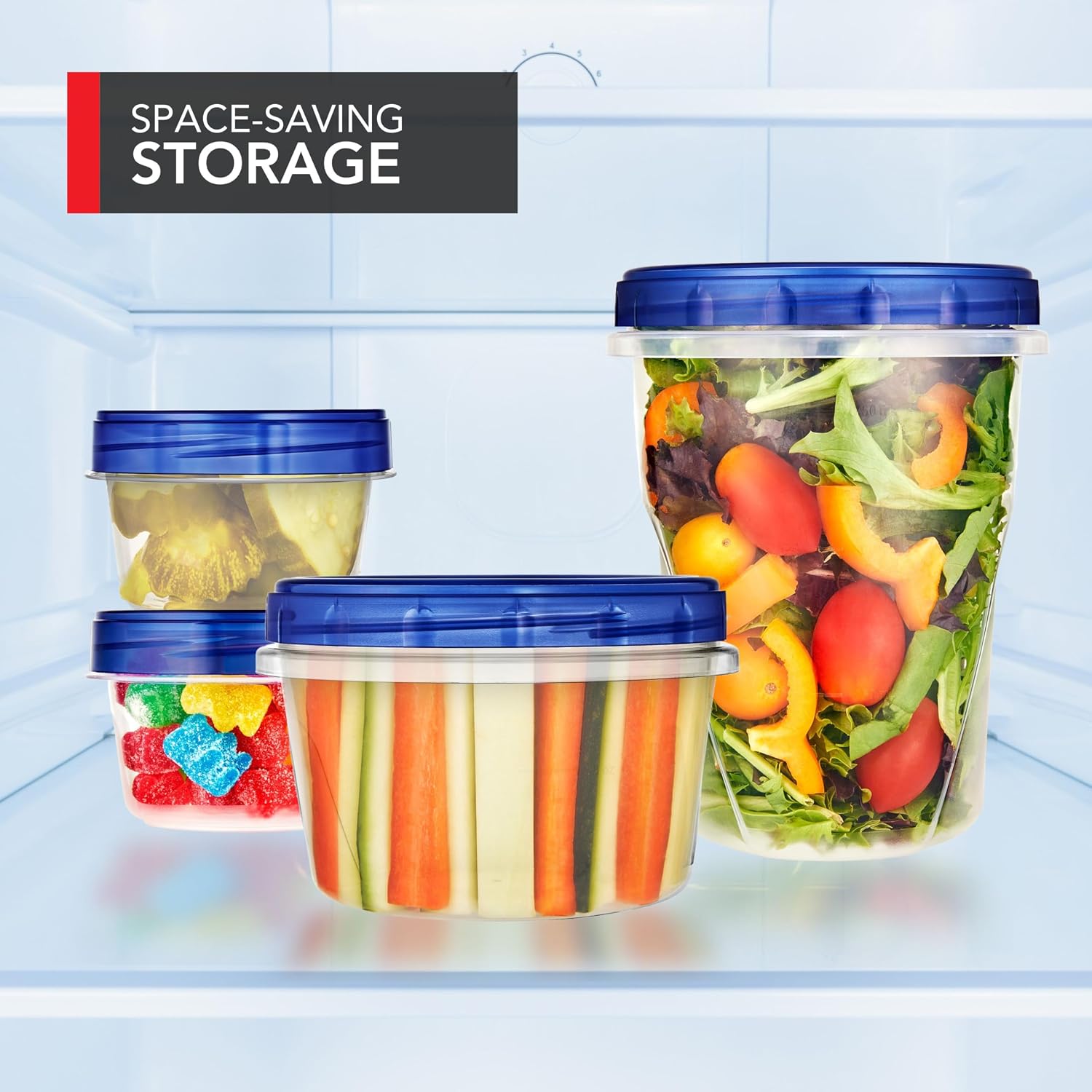 Thumbnail 6 de Stock Your Home Food Storage Containers, 4 oz
