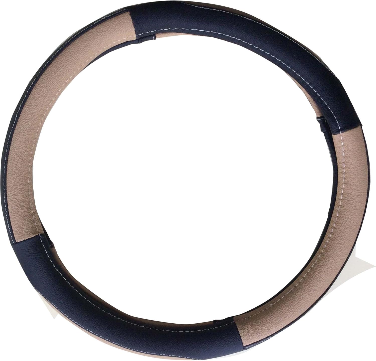 Detalle 2 de Mayco Bell 15-inch Car Steering Wheel Cover – Comfort, Durability and Safety (Beige)