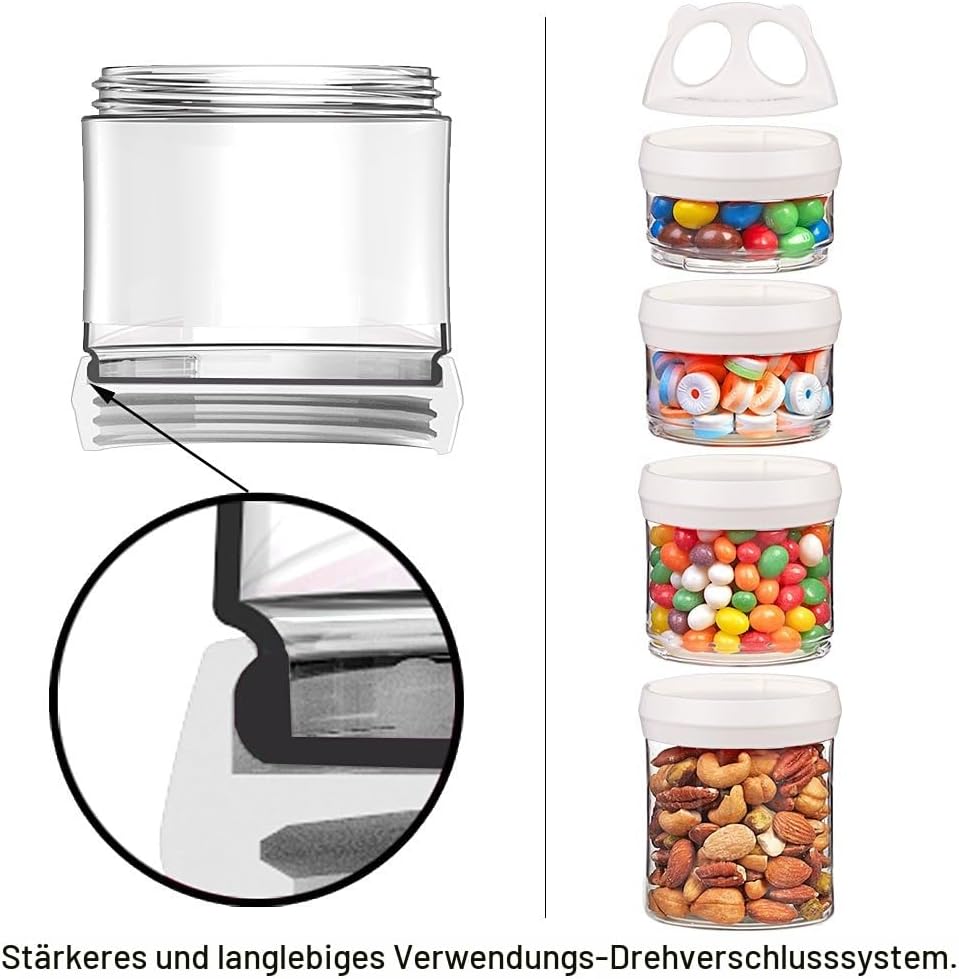 Thumbnail 4 de BeneLabel Snackdose Stapelbar 917 ml