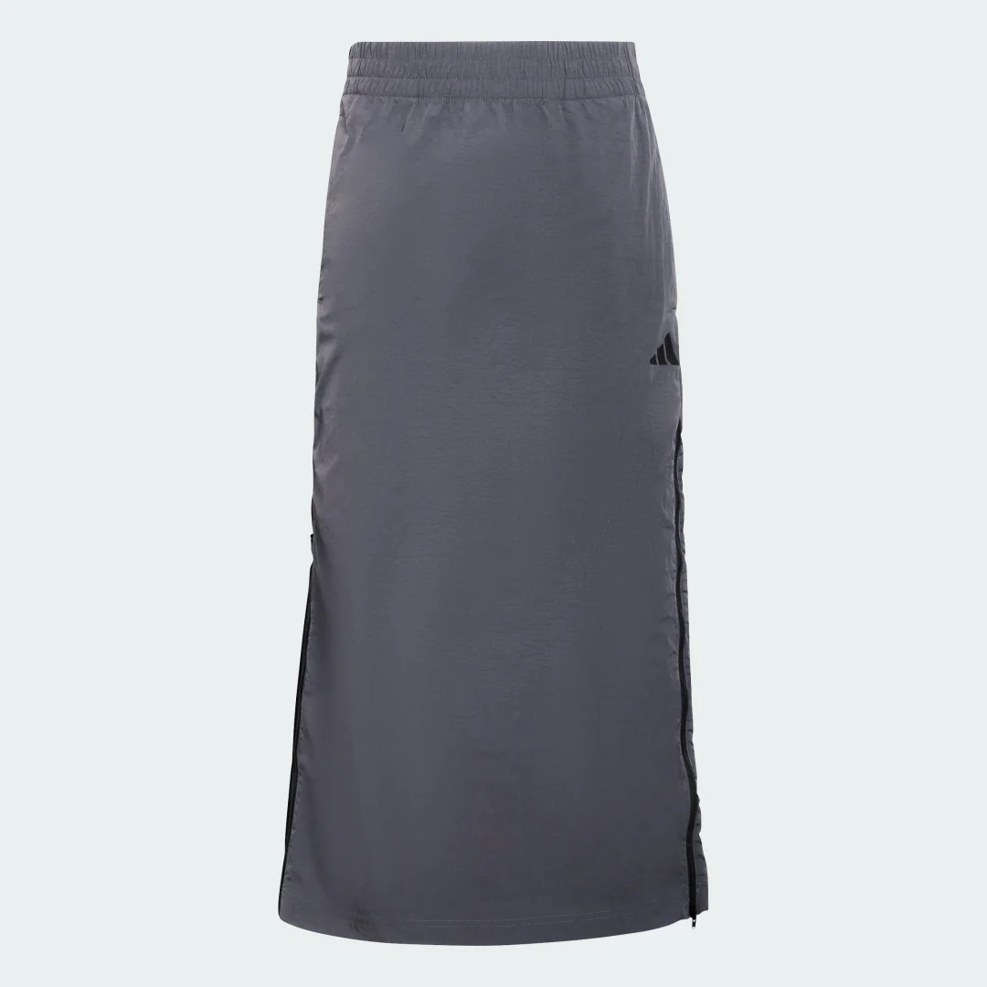 Detalle de Falda técnica con cremallera City Tech de Adidas – Gris