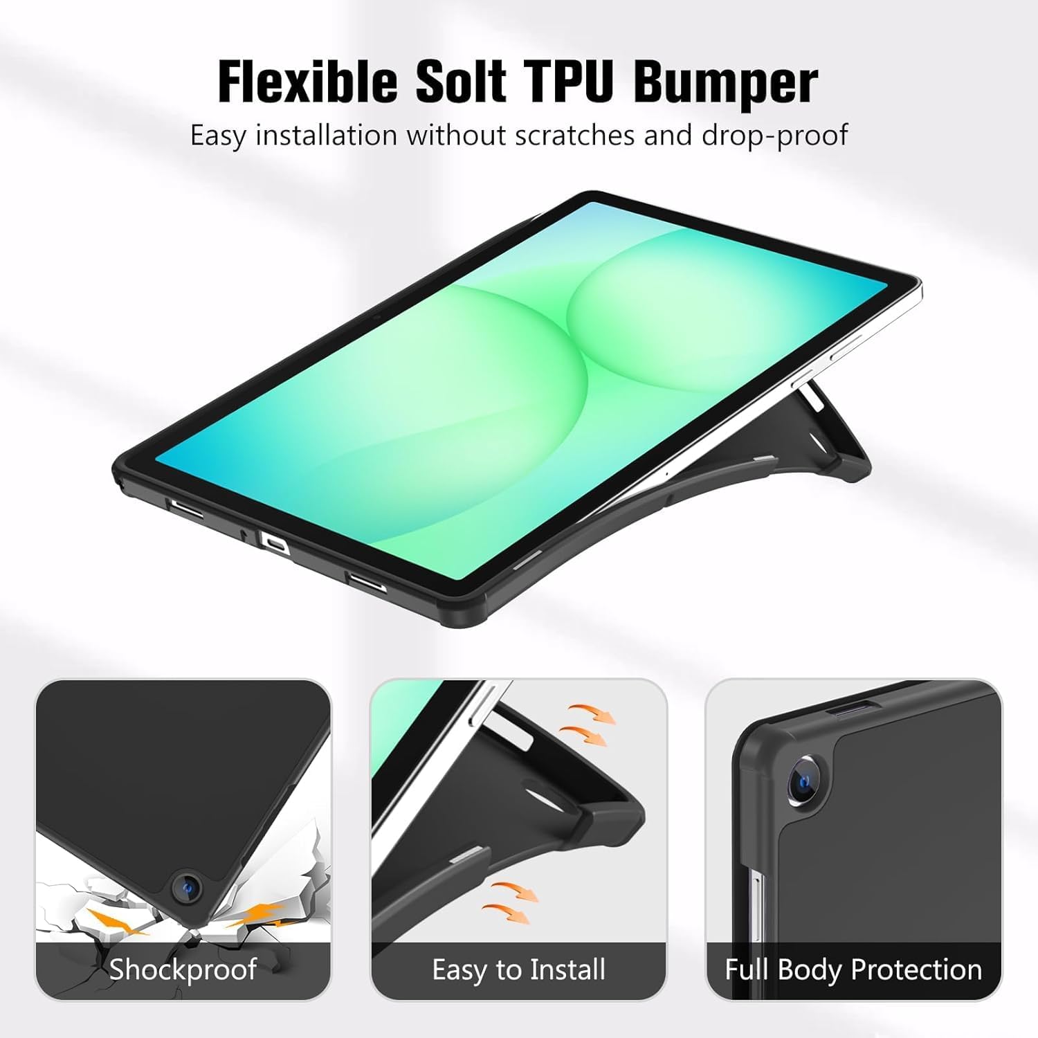 Thumbnail 2 de ProCase Hülle Galaxy Tab A11 Plus 11 Schwarz