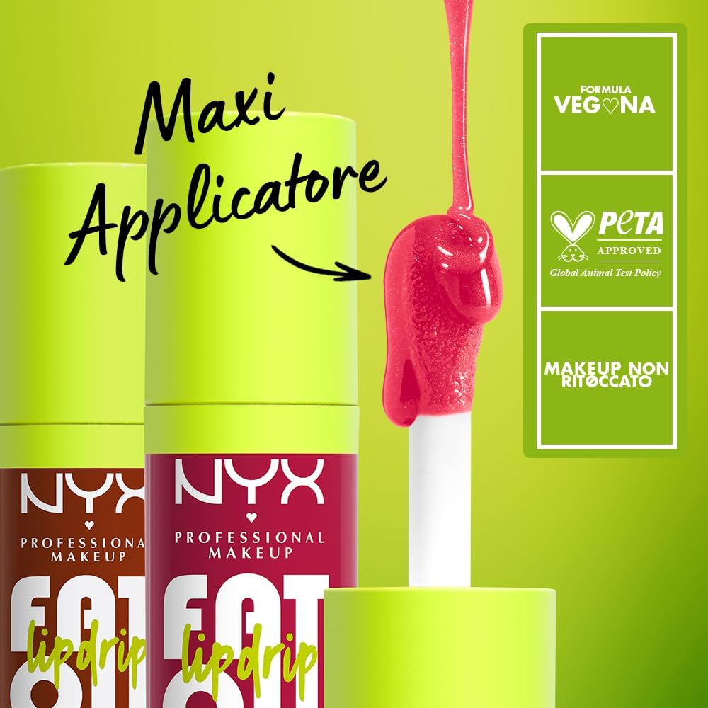 Thumbnail 6 de NYX Professional Makeup Kit Labbra Slim Lip + Fat Oil Lip Drip Natural