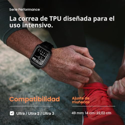 Detalle de Fullmosa Correa para Apple Watch 49mm con Funda