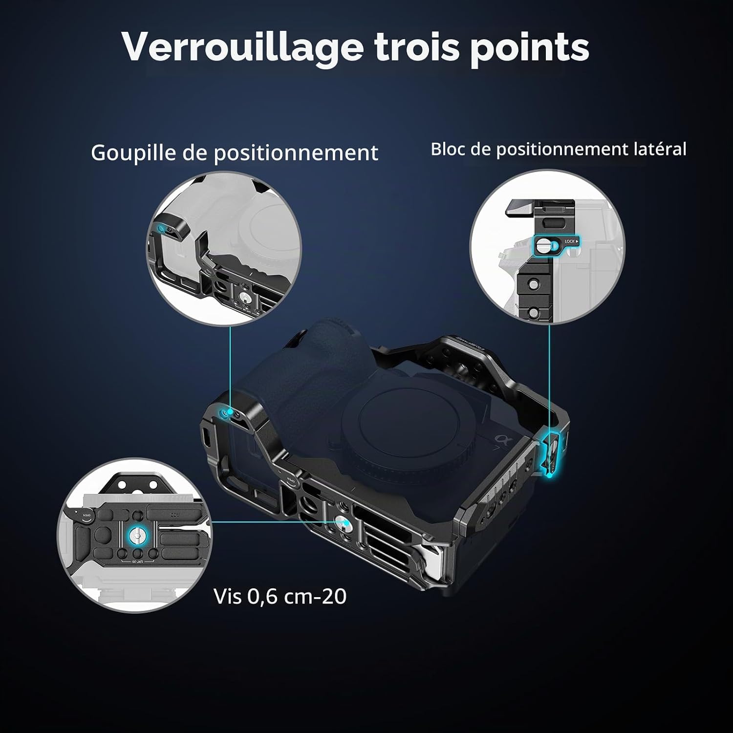 Detalle de SMALLRIG 3668 Cage pour A7 V