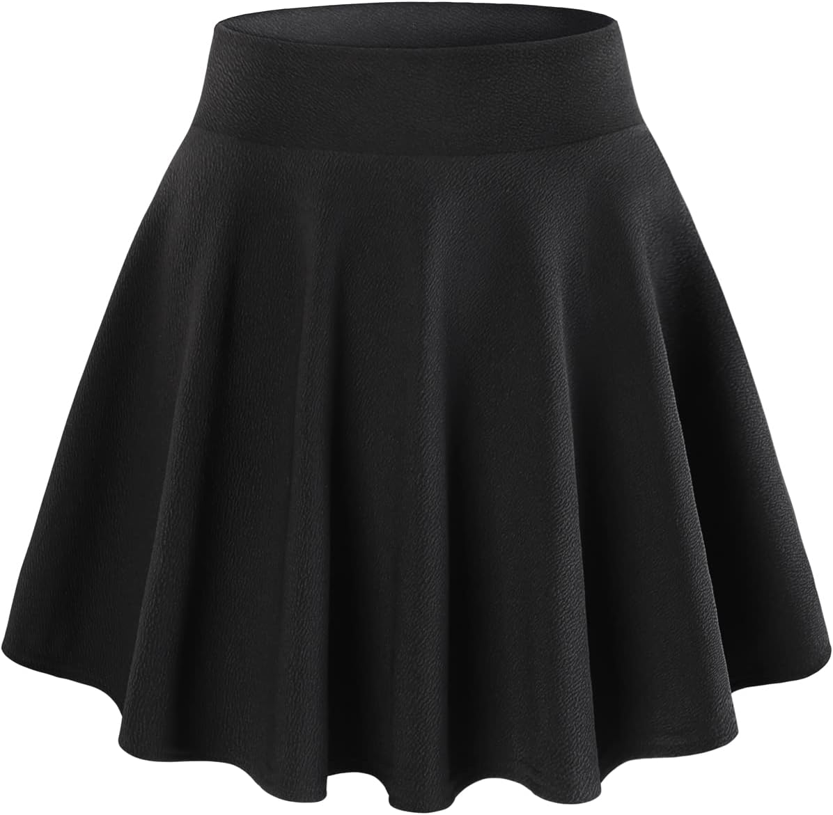 Thumbnail 2 de Basic Solid Mini-Skaterrock für Mädchen mit integrierten Shorts – DJT