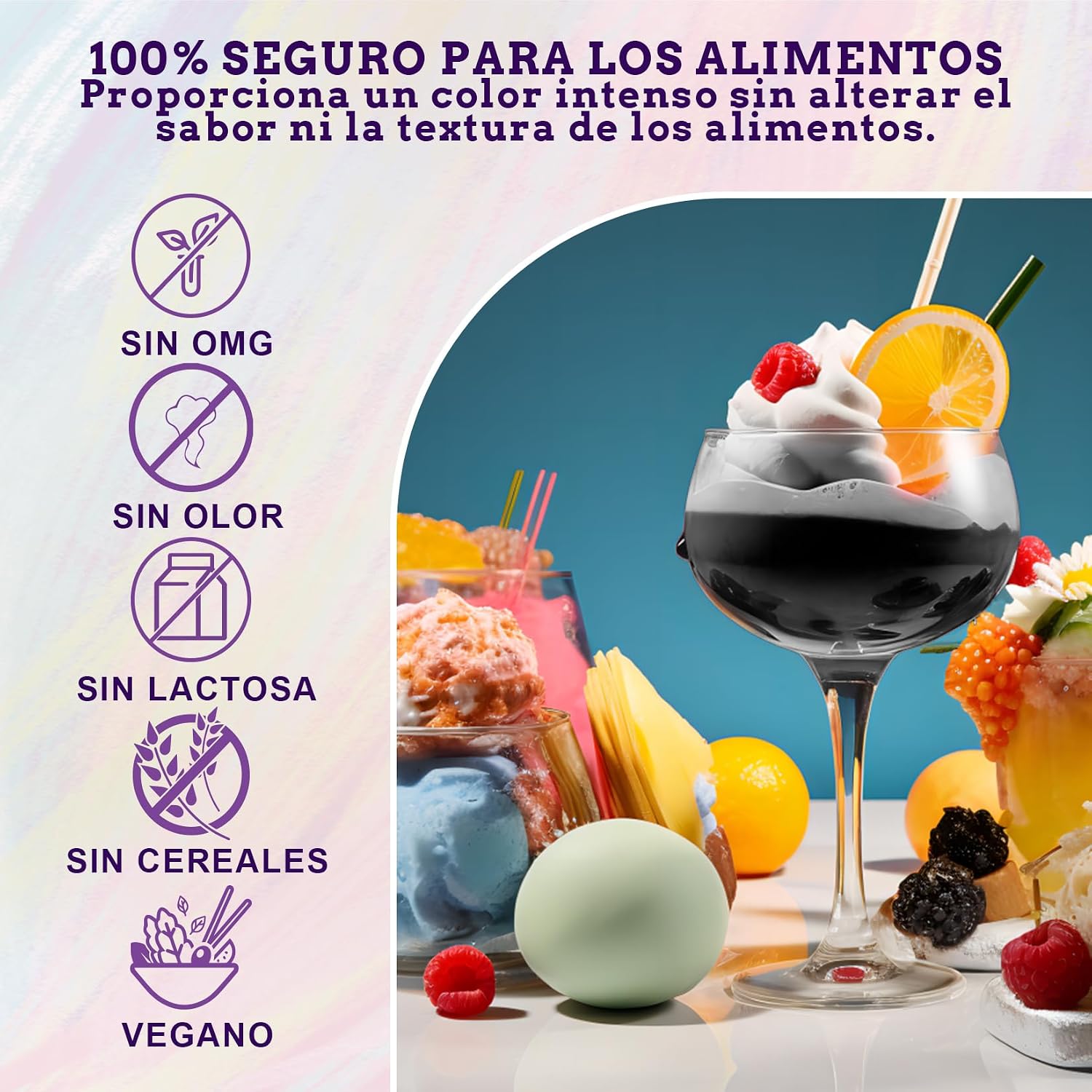 Thumbnail 2 de Colorante Alimentario Negro Set 30ml × 3 Botellas 🍫