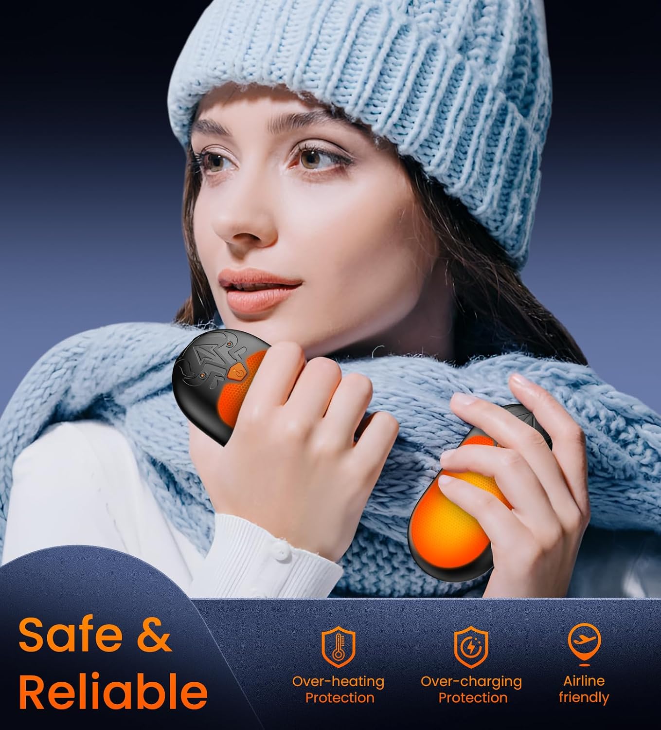 Thumbnail 5 de Hand Warmers Rechargeable 6000mAh, 2 Pack