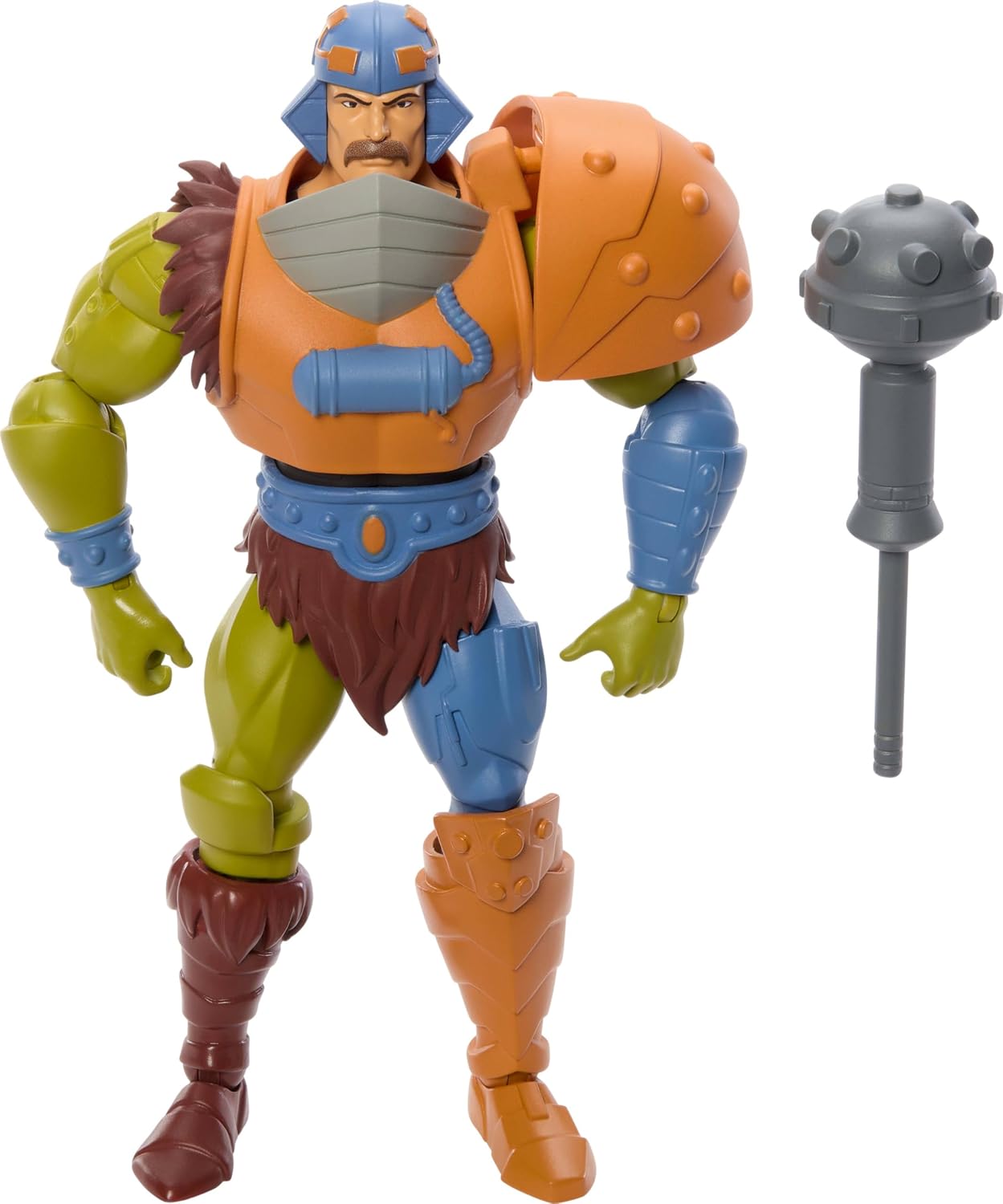 Detalle de Masters of the Universe Origins 200X Cartoon Collection Man-At-Arms Action Figure (5.5-Inch) with Mace Accessory