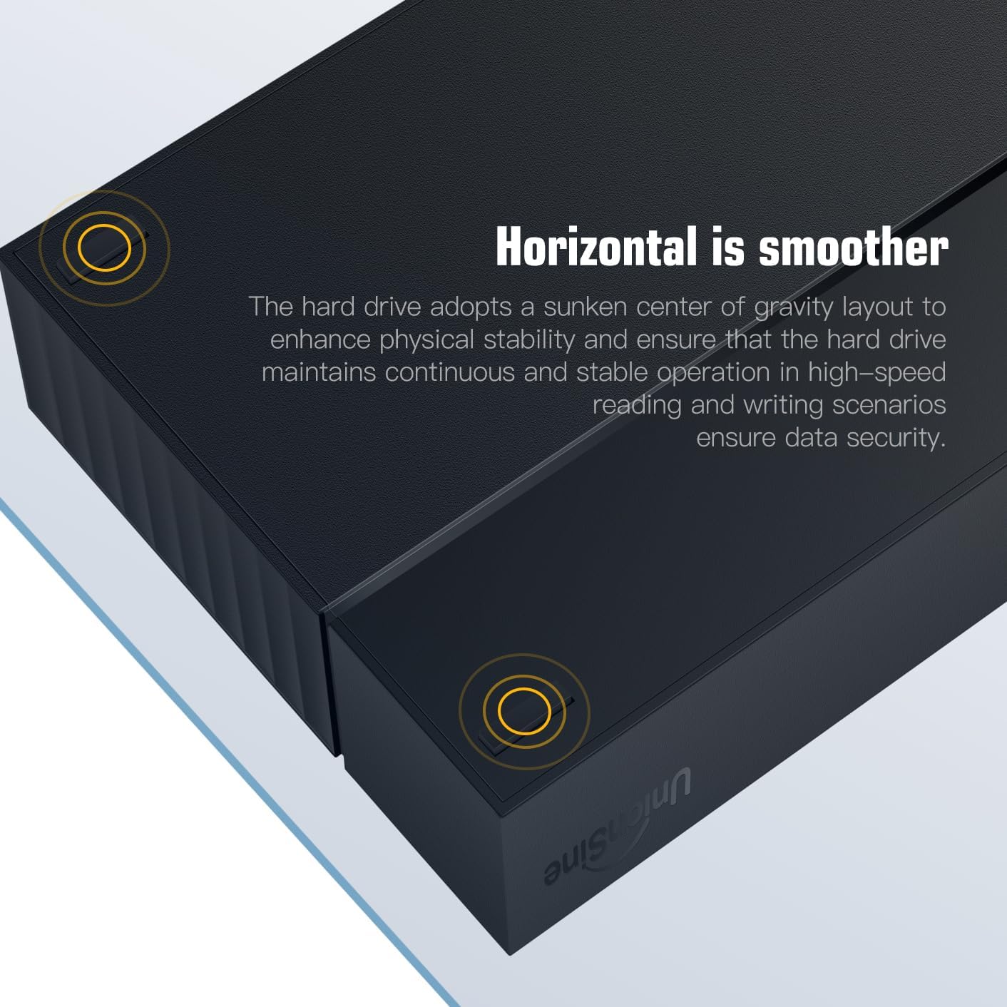 Thumbnail 5 de UnionSine 10TB Desktop External Hard Drive (USB3.0, 3.5") — High-Capacity Storage for PC, Mac, TV and More