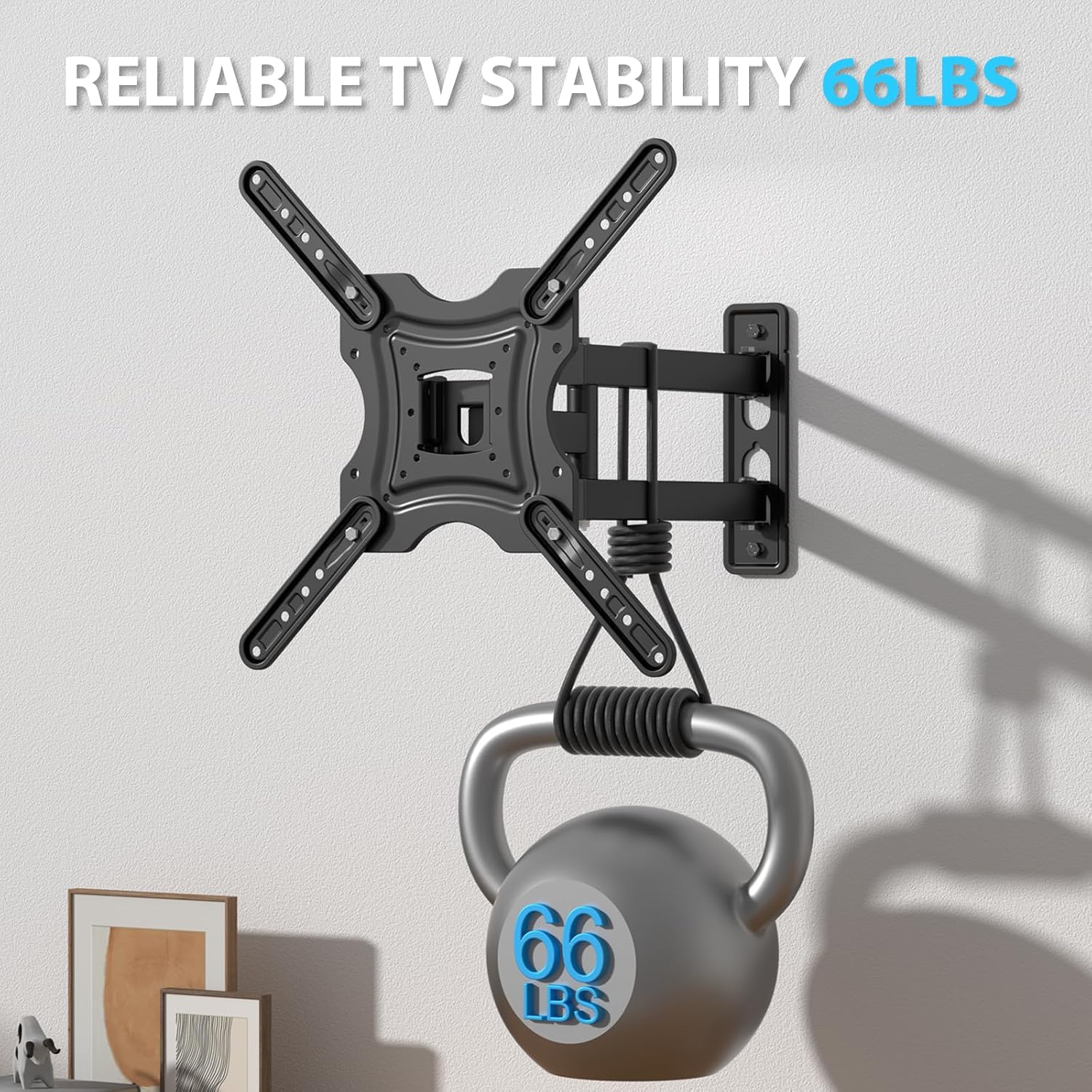 Thumbnail 1 de Gkyet Full Motion TV Wall Mount 17" Extension