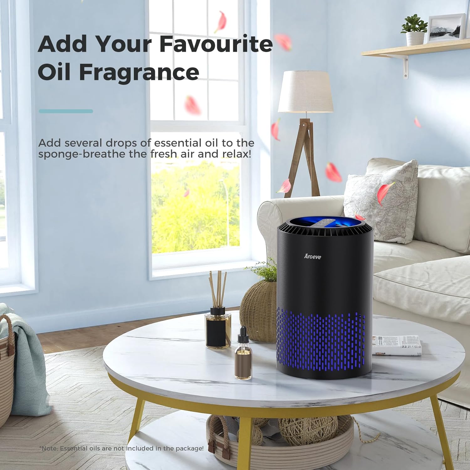 Thumbnail 4 de AROEVE Air Purifier for Bedroom MK01- Black 🕯