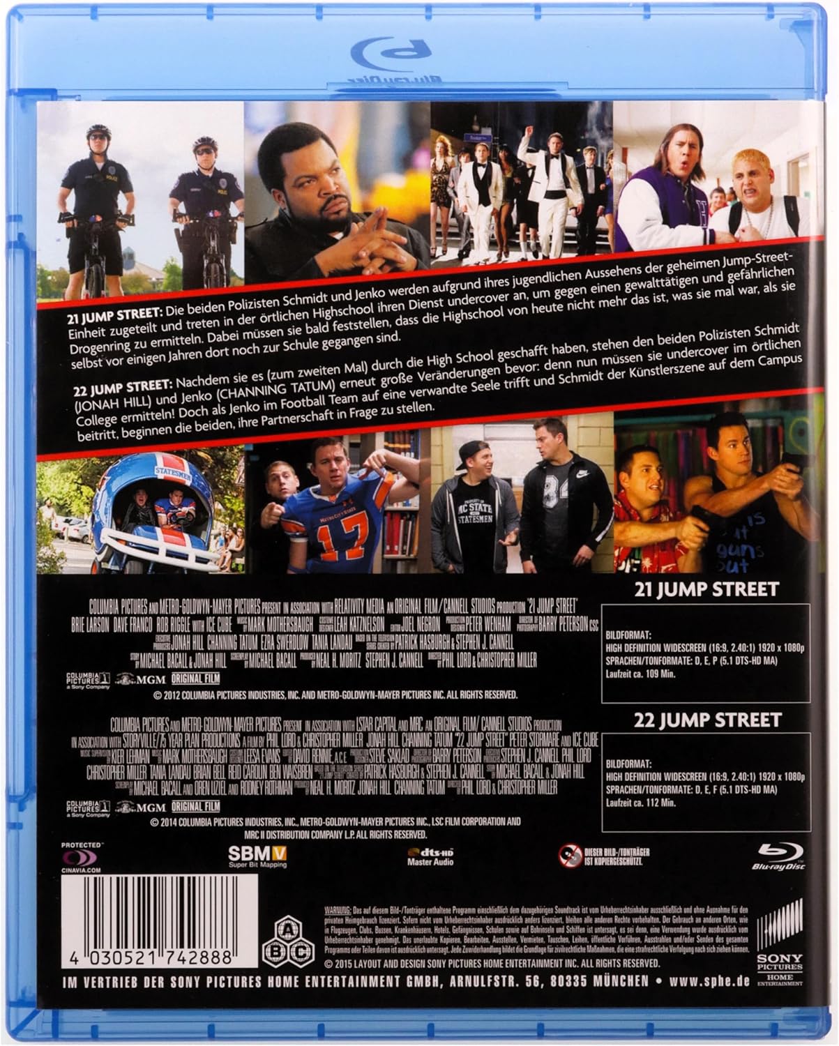 Detalle 2 de 21 Jump Street & 22 Jump Street: Best of Hollywood 2-Movie Blu-ray Collectors Pack