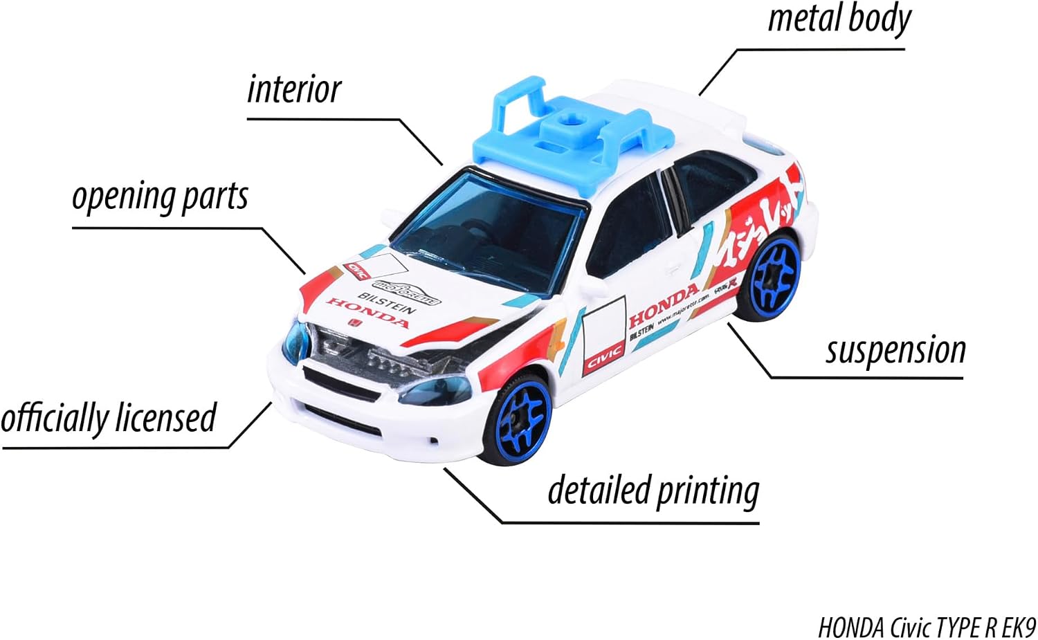 Detalle 2 de Majorette Bonus-Auto-Set Japan Series 5er Pack