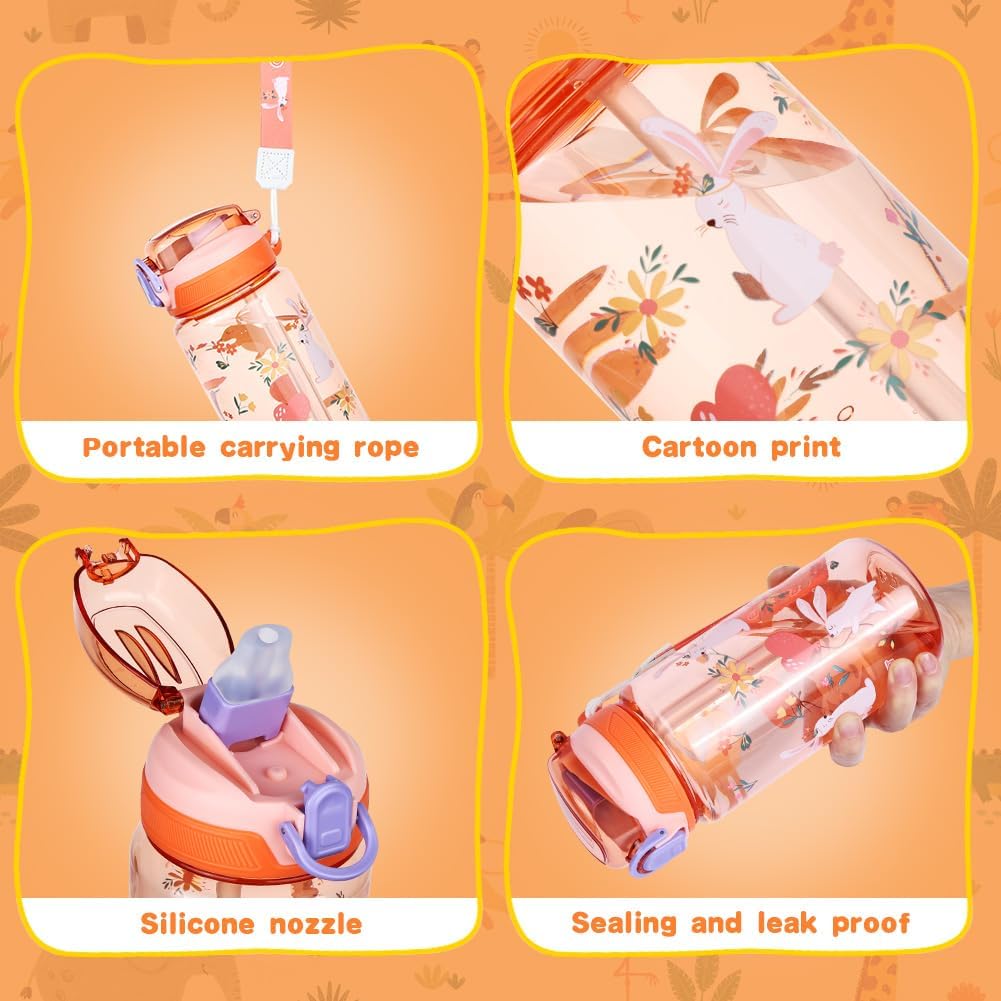 Thumbnail 5 de flintronic 600ml Trinkflasche Kinder 💧