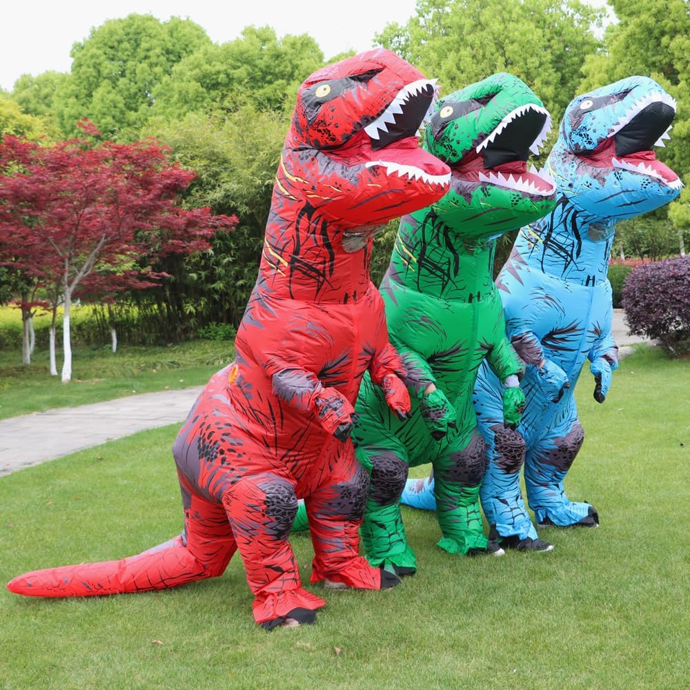 Detalle de JASHKE Costume Dinosaure Gonflable 150–195 cm 🦖