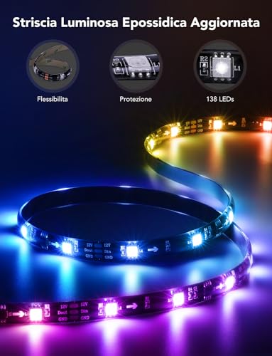 Thumbnail 6 de Govee TV LED Backlight 3,8m RGBIC per TV 55-65 Pollici