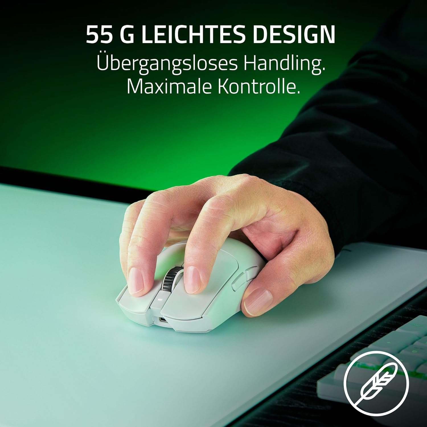 Thumbnail 2 de Razer Viper V3 Pro – ultraleichte kabellose Esports-Gaming-Maus (8K HyperPolling, 35K-Sensor, 55 g) in Weiß