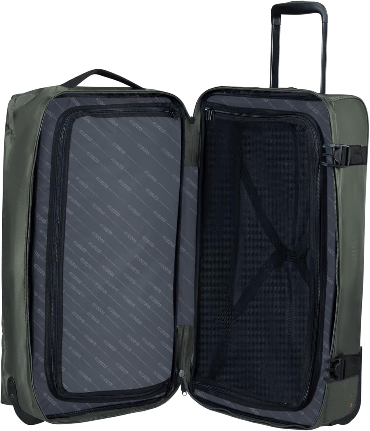Thumbnail 6 de American Tourister Urban Track: Borsa da viaggio rigida con 2 rotelle, 68 cm, 84 L, Dark Khaki