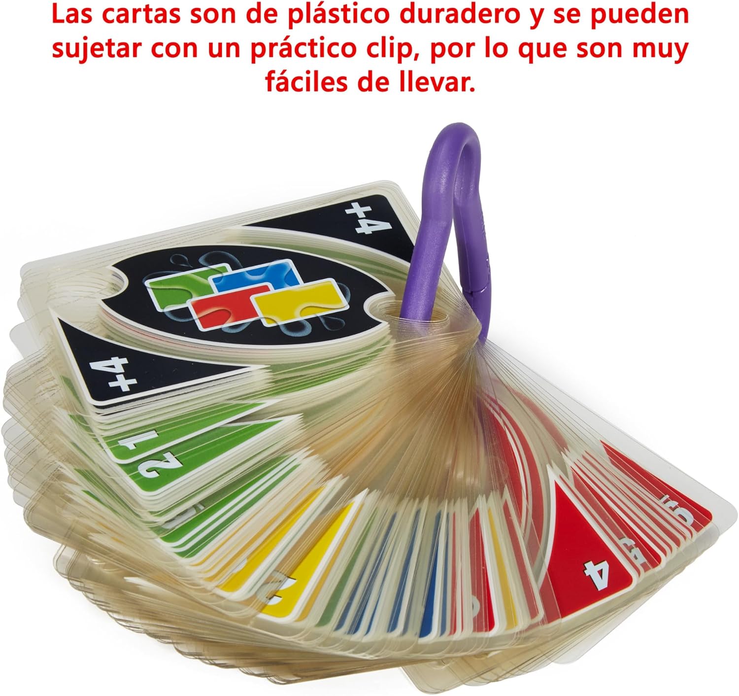 Thumbnail 2 de Mattel Games UNO H2O To Go, cartas resistentes al agua 🎲