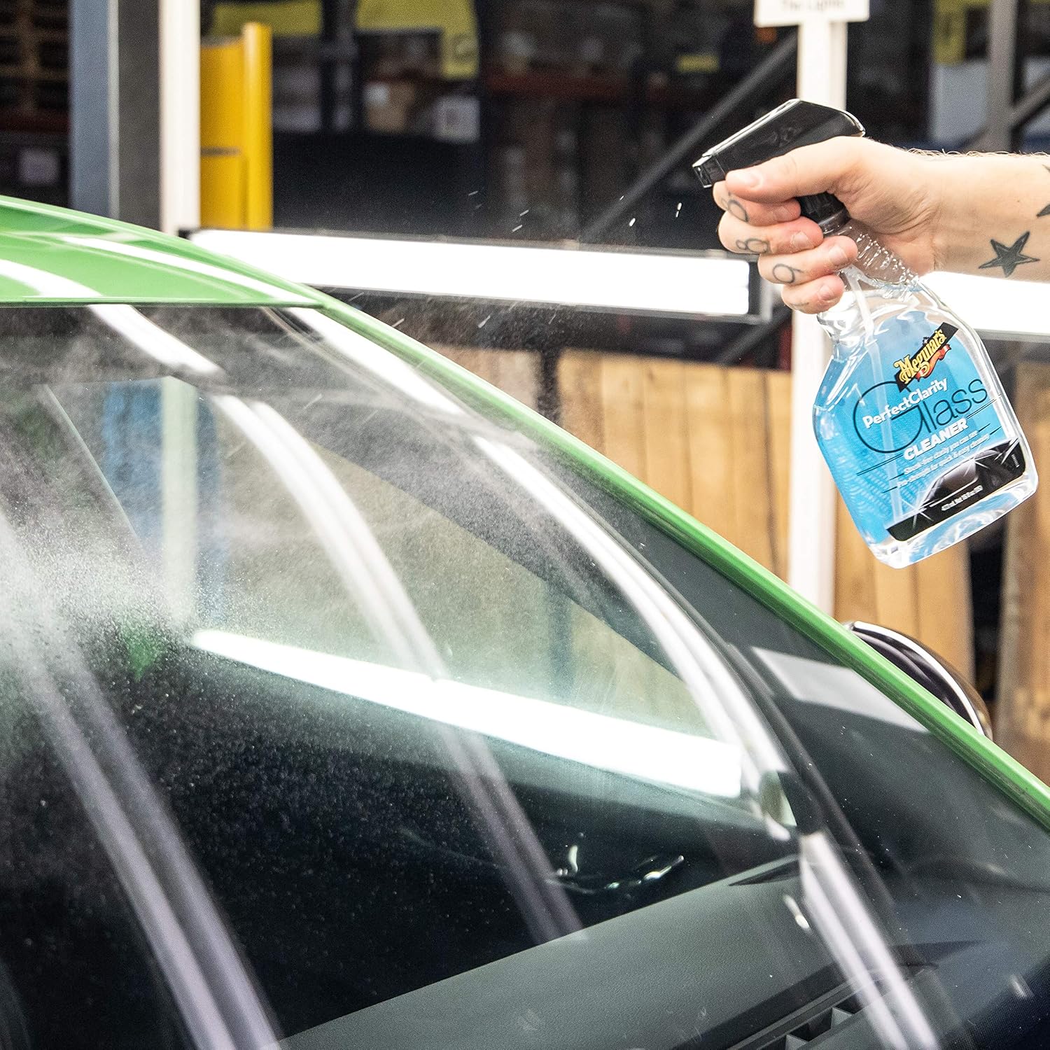 Detalle 2 de Meguiar's G8216EU Limpiacristales Perfect Clarity 🧴 473 ml