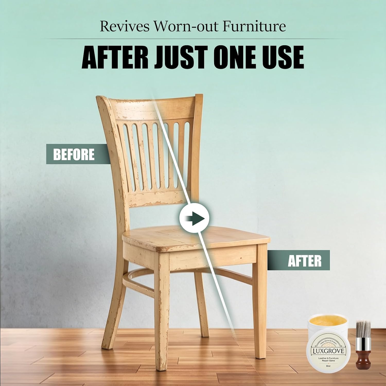 Thumbnail 1 de LUXGROVE Leather & Furniture Repair Salve: Restore, Protect & Beautify Leather Items