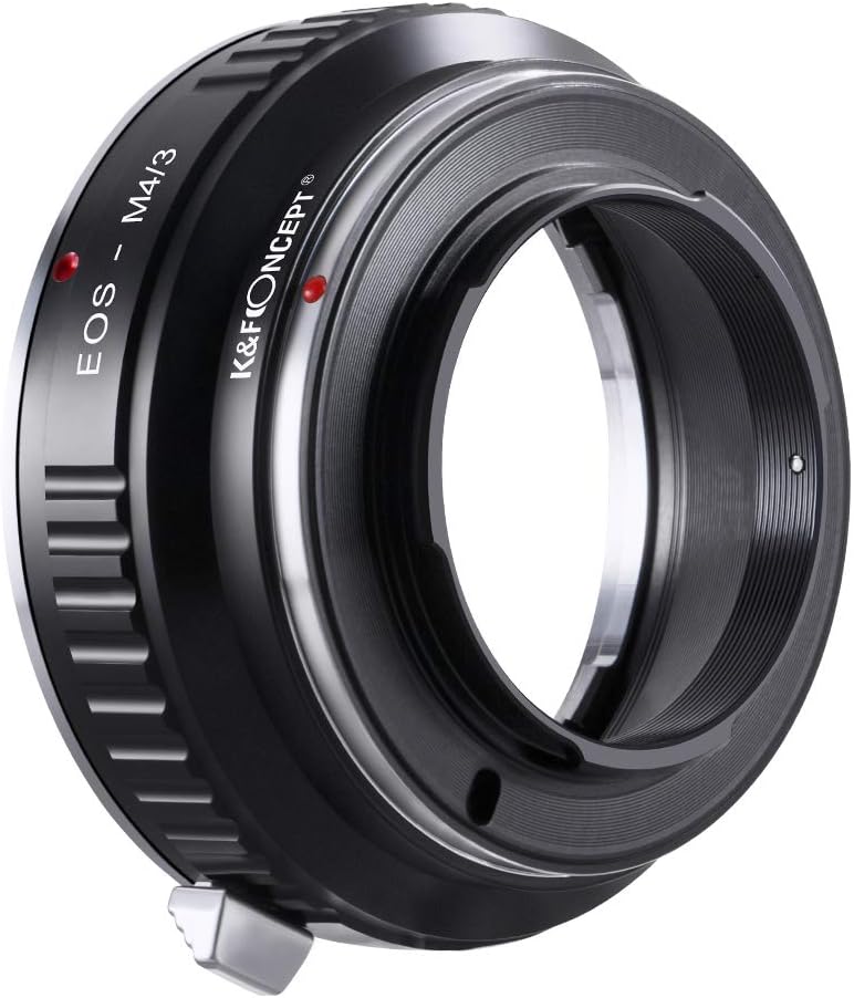 Detalle de K&F CONCEPT EOS-M4/3 Objektivadapter – EF/EF-S auf M4/3 Manual Adapter