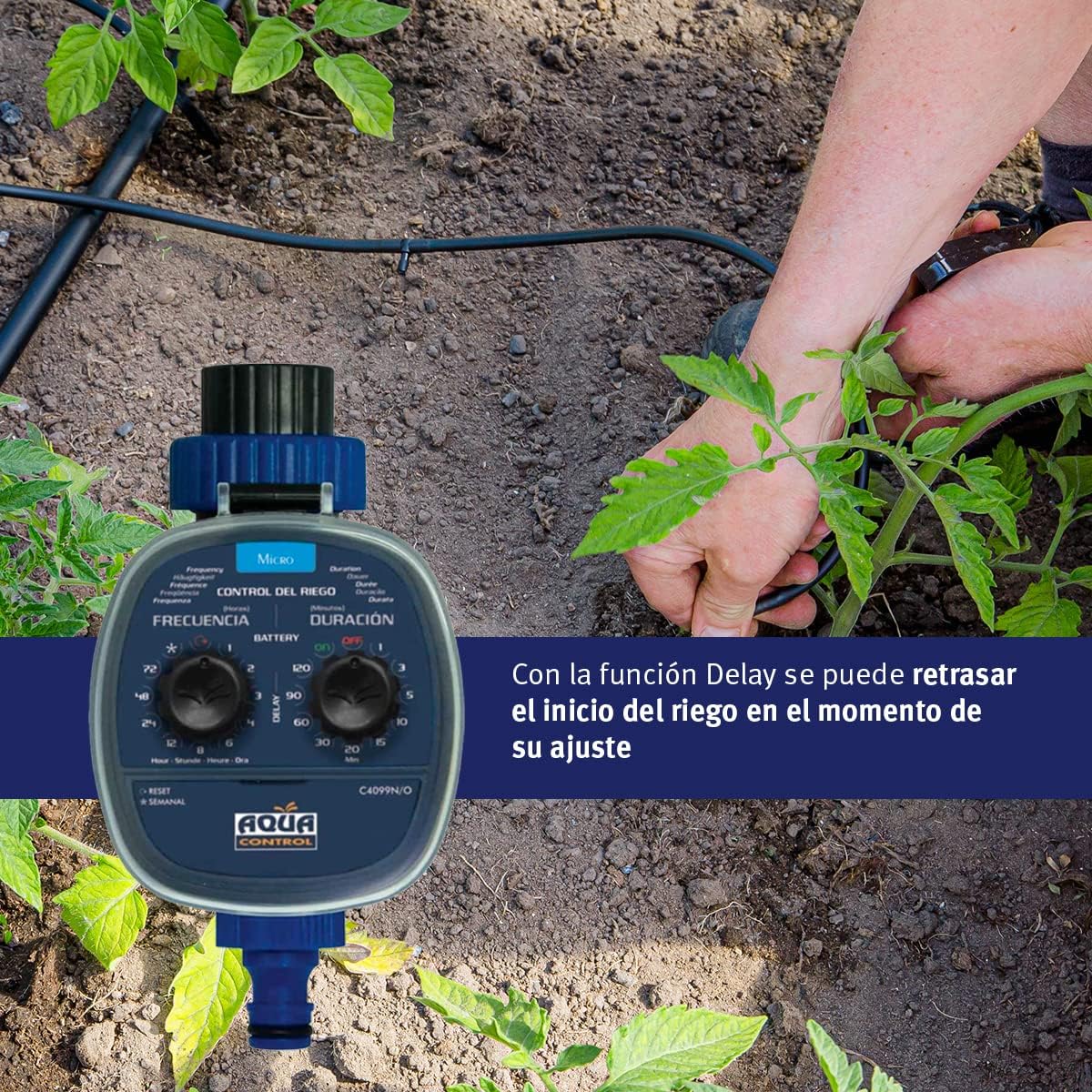 Thumbnail 6 de Aqua Control C4099O Programador de Riego para Jardín 💧