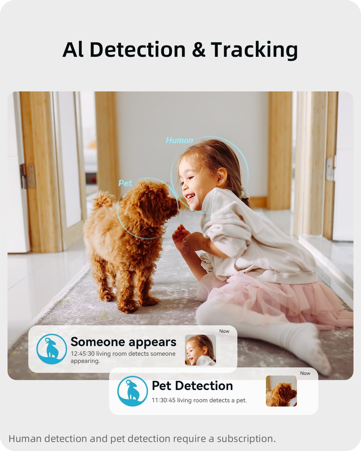 Thumbnail 5 de blurams Baby Monitor Dog Camera 2K with 360° Tracking
