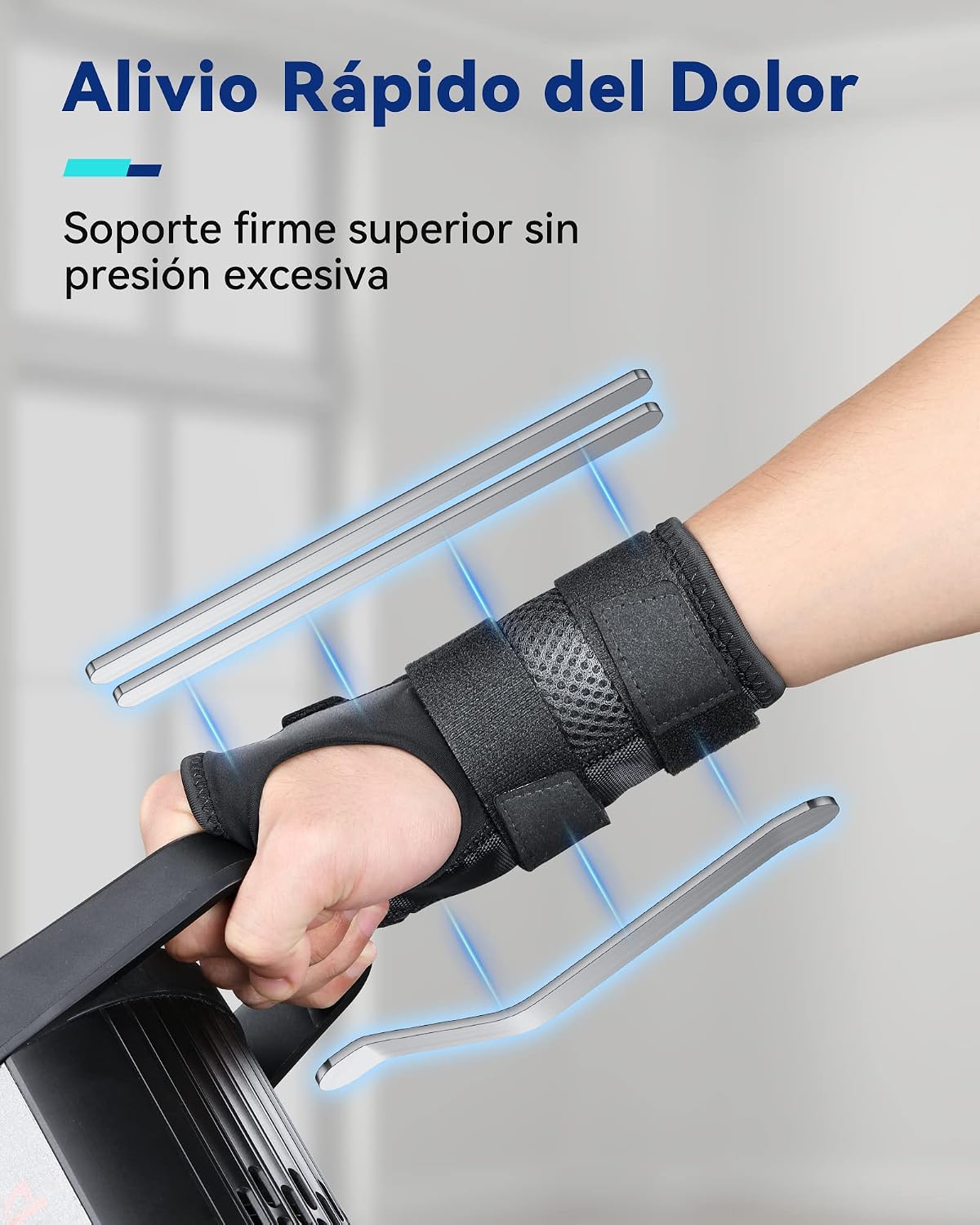 Detalle 2 de Fitomo Muequera Tendinitis con 3 férulas 1 unidad