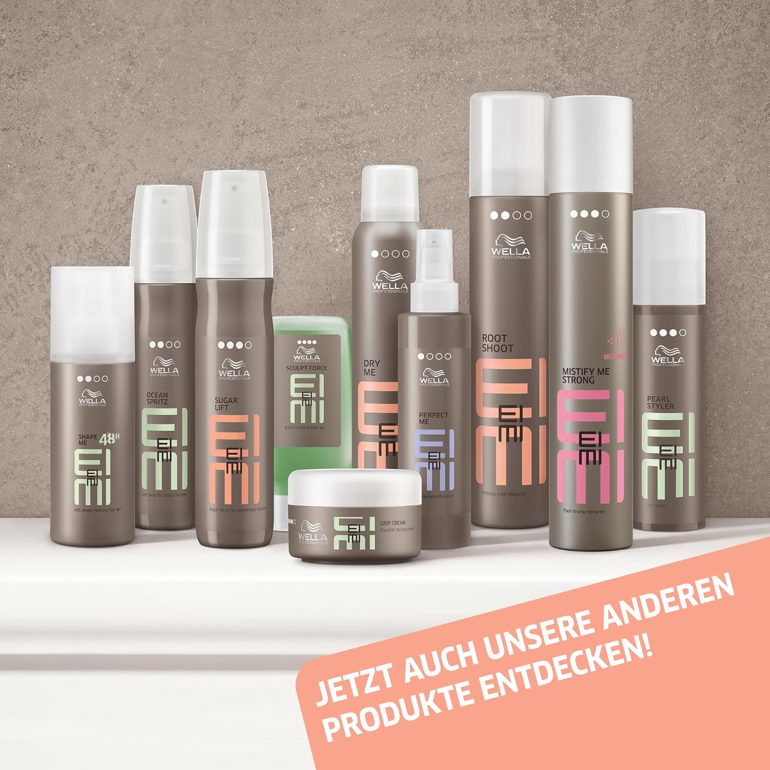 Thumbnail 4 de Wella EIMI Extra Volume Schaumfestiger (Haarschaum) mit starkem Halt, 75 ml