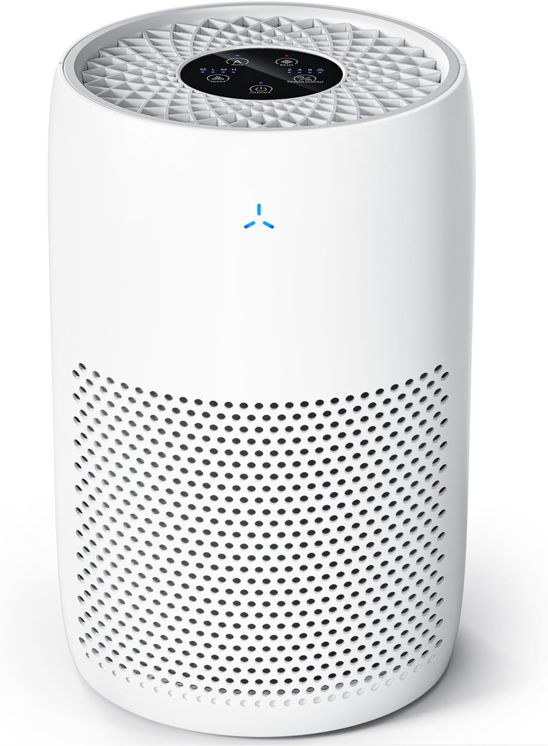 GOAMGE Purificatore d’Aria per Stanze fino a 60㎡ con sensore PM2.5, CADR 170 m³/h e tripla filtrazione 99,97%