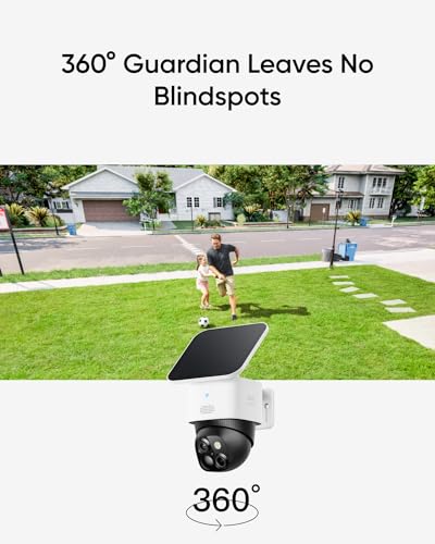 Thumbnail 3 de eufy Security SoloCam S340: 3K Dual-Lens Solar Security Camera