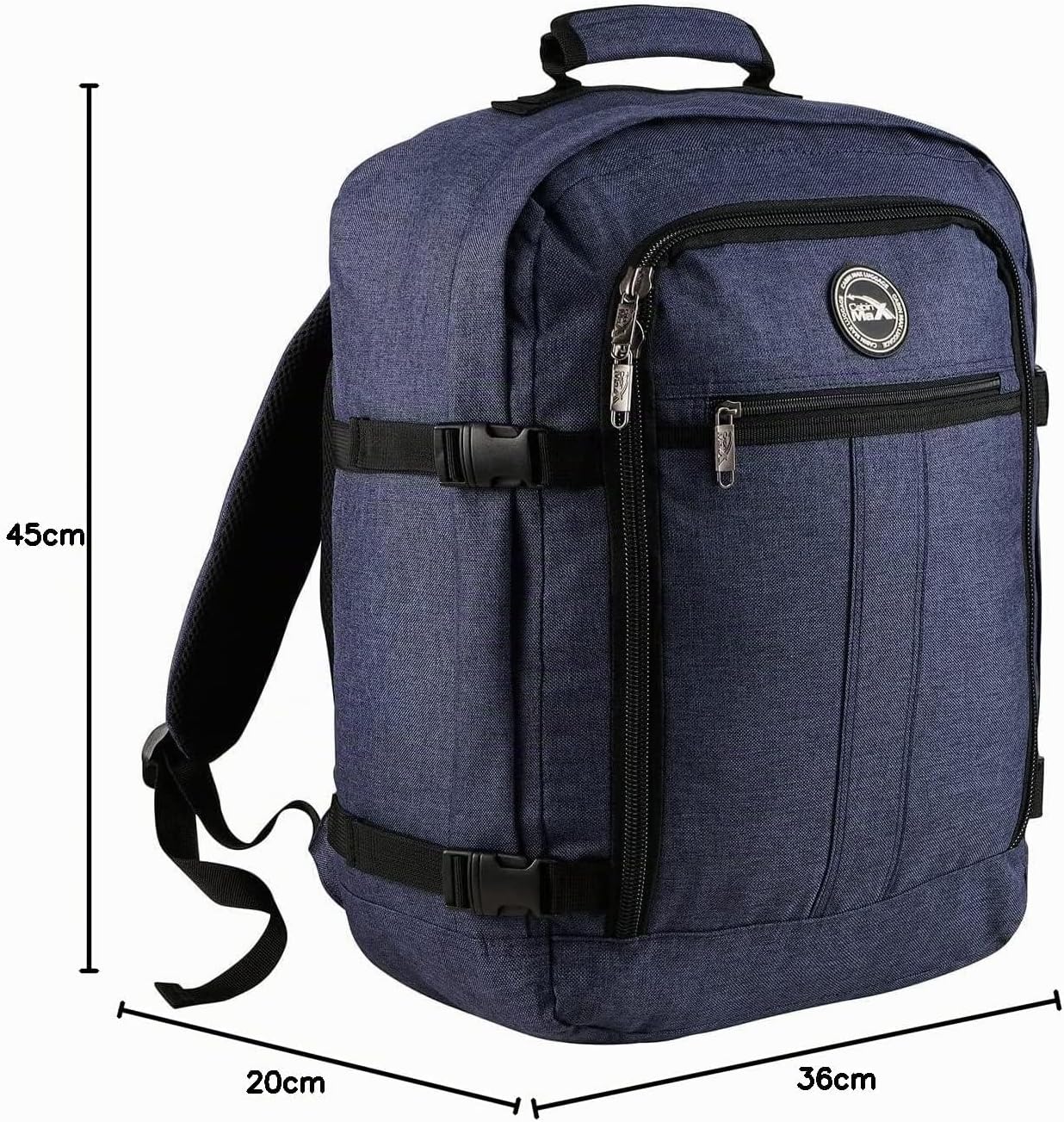 Thumbnail 6 de Cabin Max Metz Handgepäck Rucksack 45x36x20 cm – 30L, recyceltes RPET, Under-Seat Carry-On