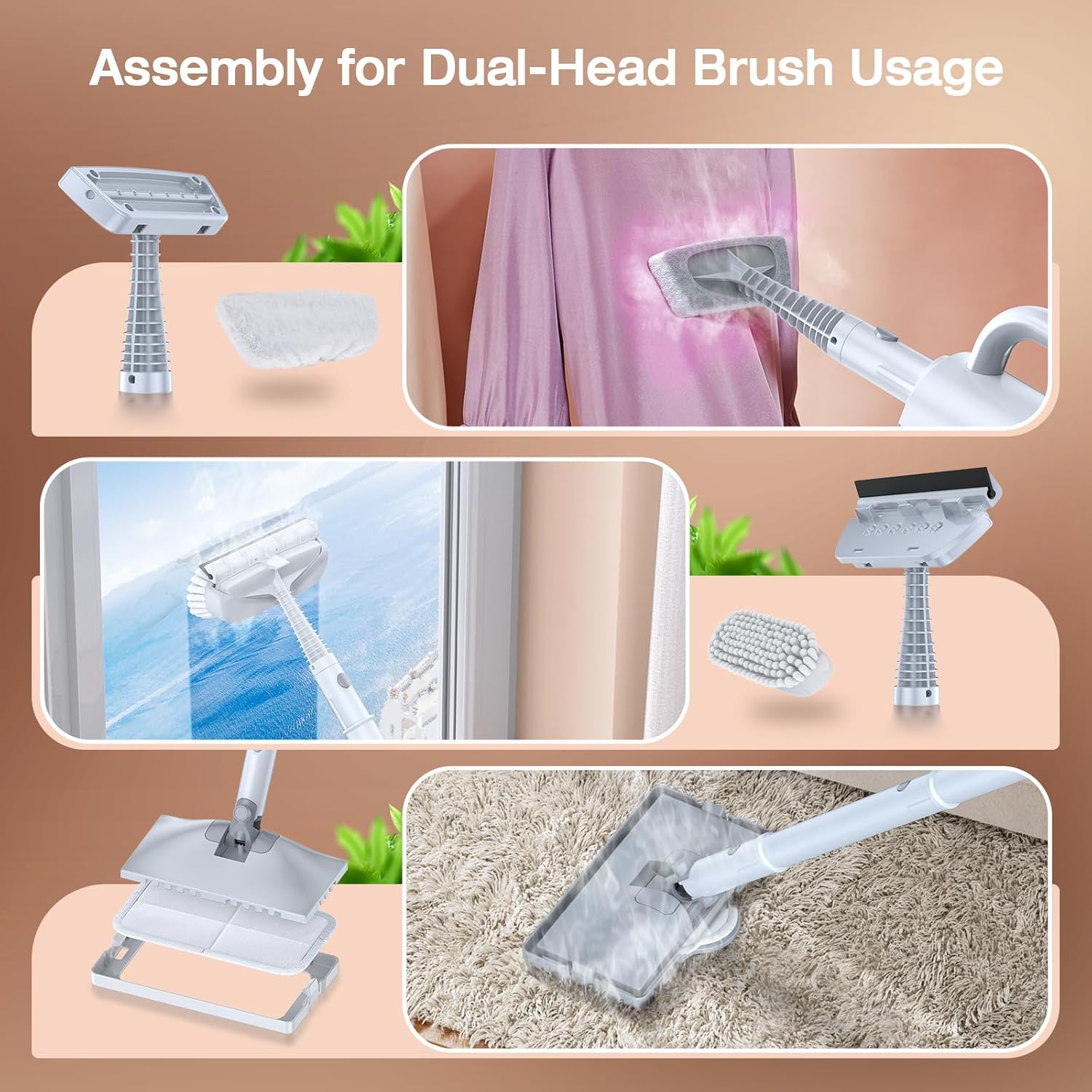 Thumbnail 6 de ScrubWiz KS-7883 10-in-1 Steam Mop, 350 ml Tank, 2 Steam Modes
