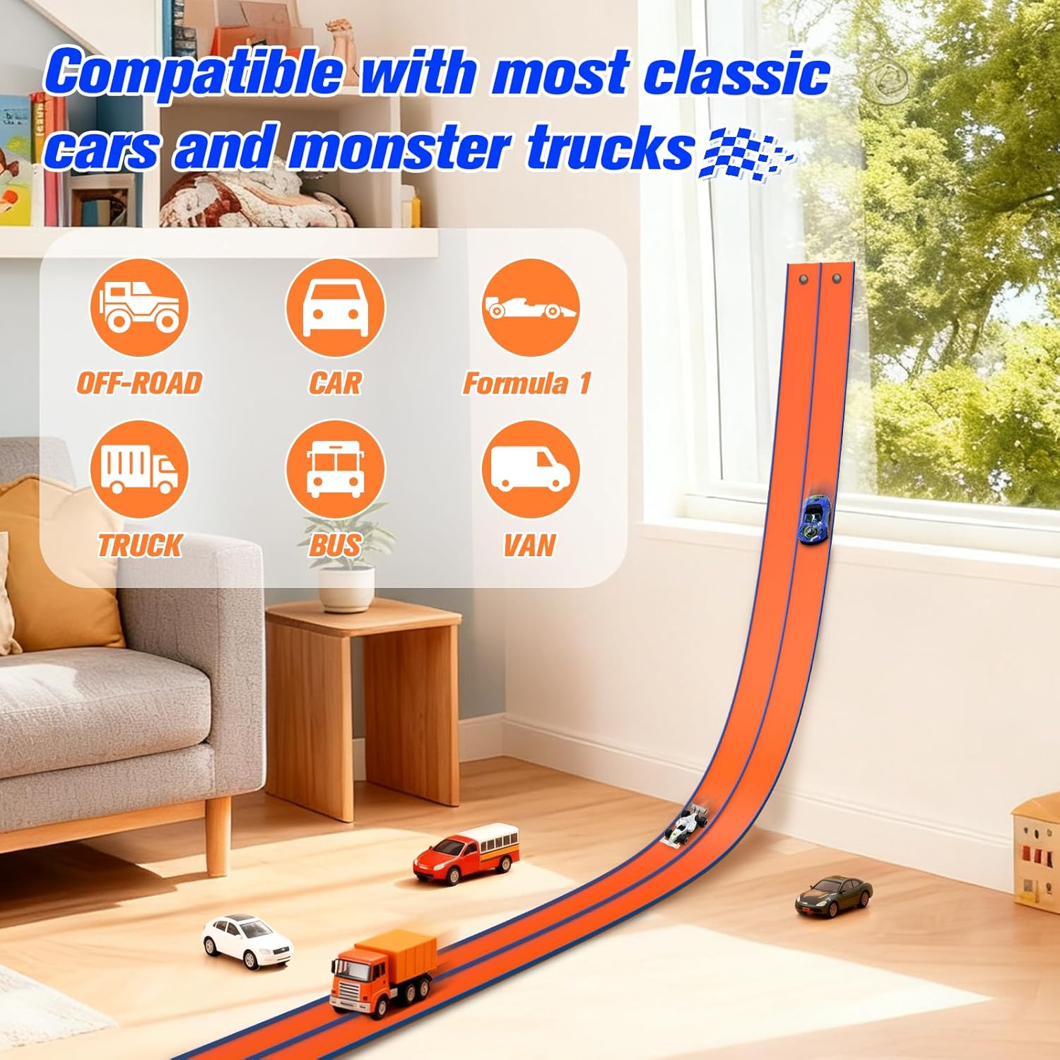 Thumbnail 5 de Car Racing Track 4.5M for kids