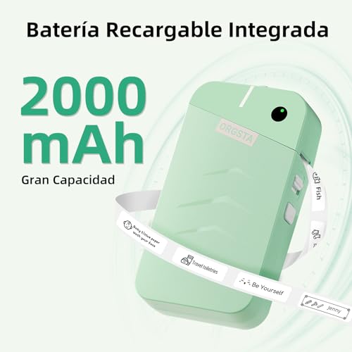 Thumbnail 1 de ORGSTA S001 Etiquetadora Bluetooth 2000 mAh 📱