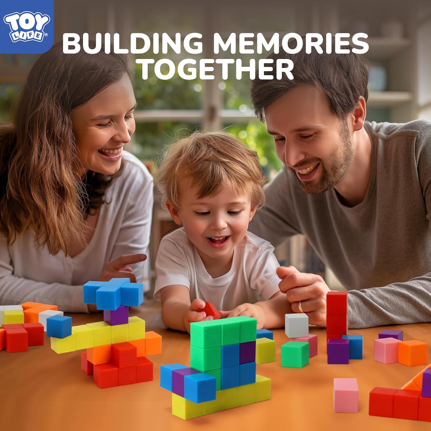 Detalle de 64PCS Magnetic Building Blocks Set (Magnet Cubes) for Kids Ages 3–8