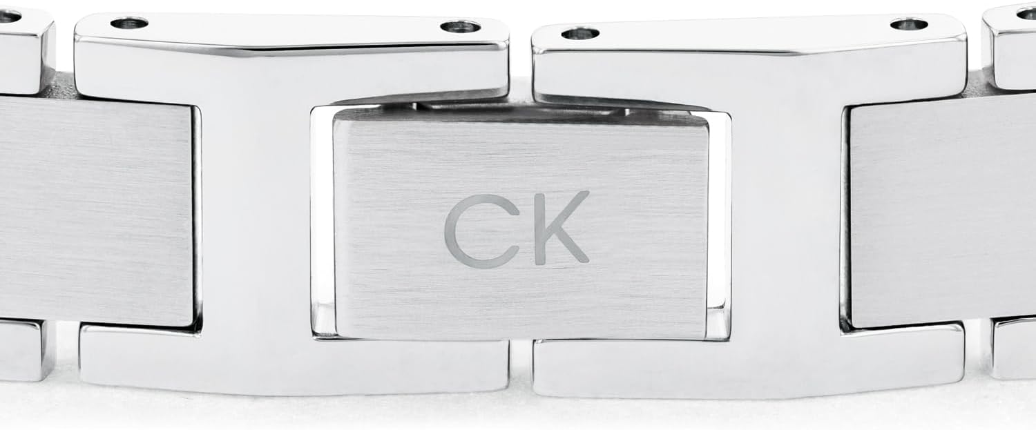 Detalle 2 de Calvin Klein Gliederarmband Herren ENHANCE aus Edelstahl – 195 mm Innenumfang, verstellbar