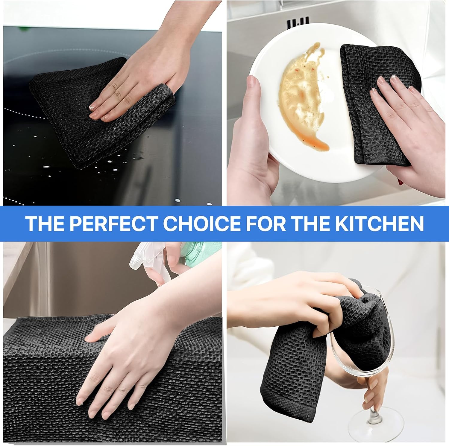 Thumbnail 4 de FreeNook Kitchen Towels, 100% Cotton