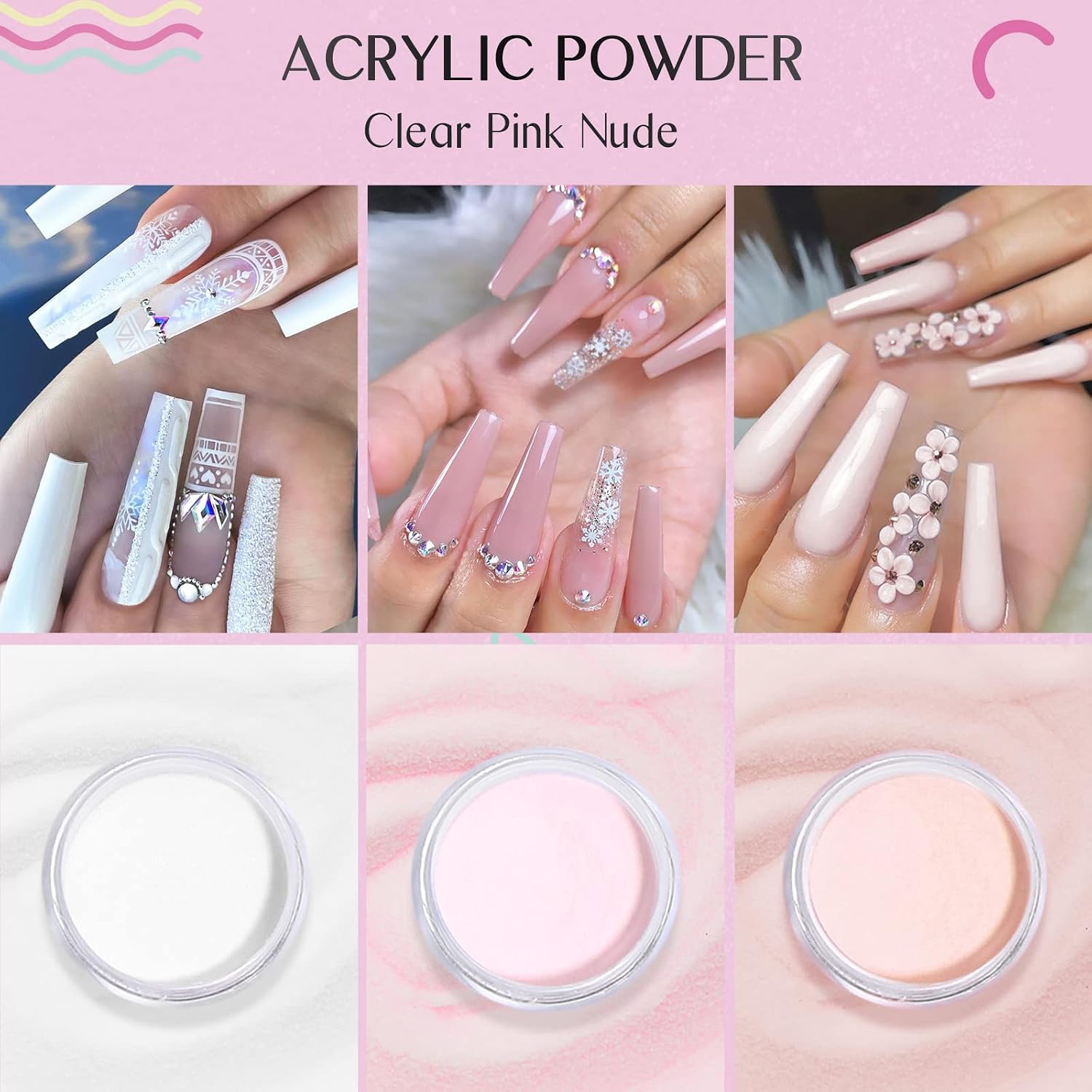 Thumbnail 1 de Saviland Acrylic Nail Starter Kit 30 ML 💅